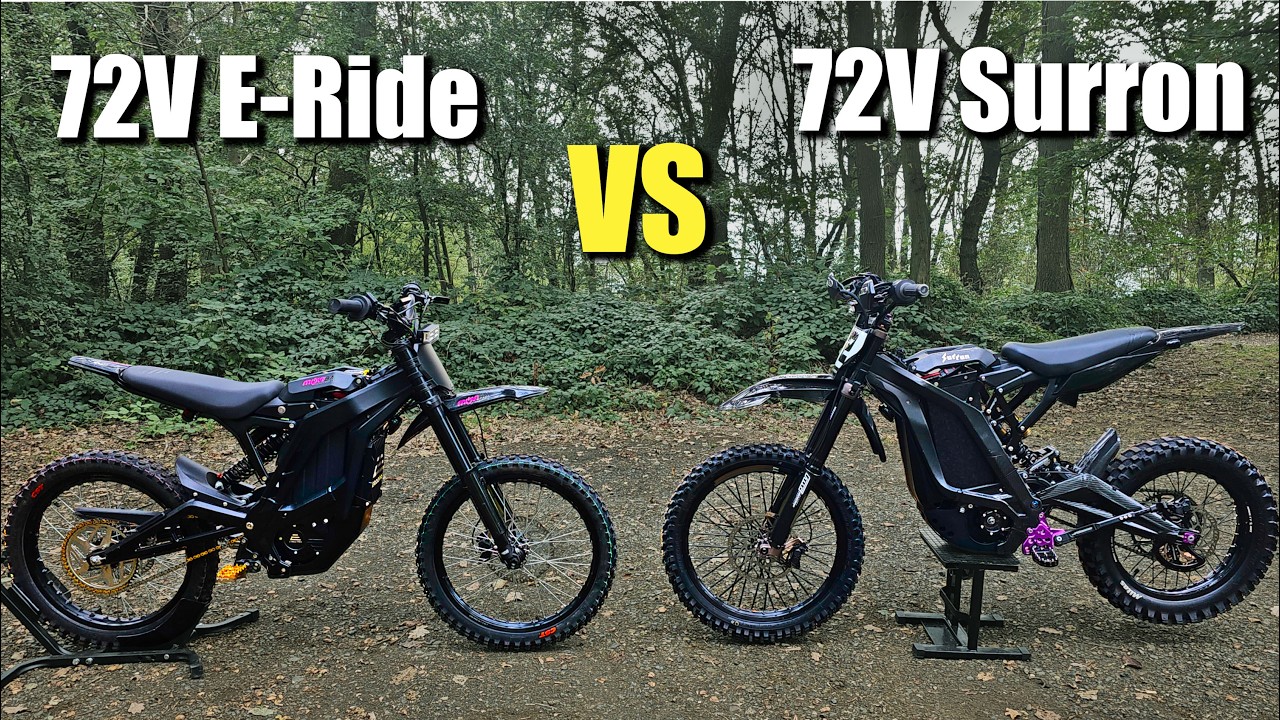 Ultimativer Dirtbike Showdown😱💥 // 72V E Ride vs 72v Surron