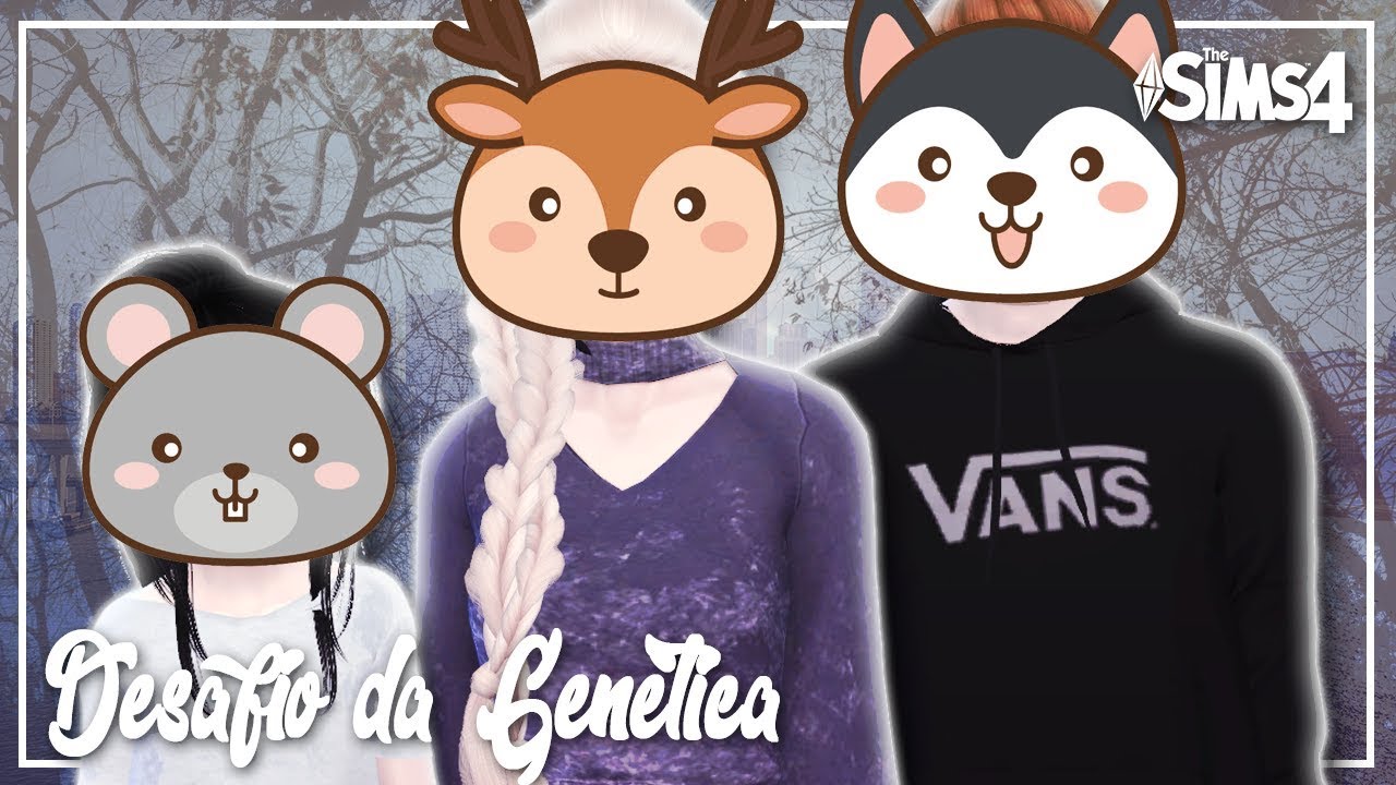 The Sims 4 | Desafio da Genética | OS ESTRANHOS