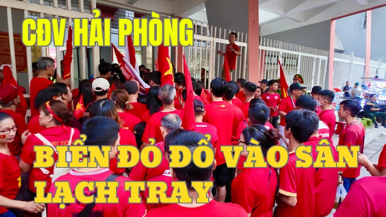 Chen nhau như phim hành động! CĐV Hải Phòng đổ bộ sân Lạch Tray tiếp lửa tuyển nữ quốc gia