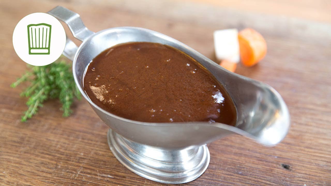 Braune Jus & Demi Glace Sauce herstellen | Chefkoch.de