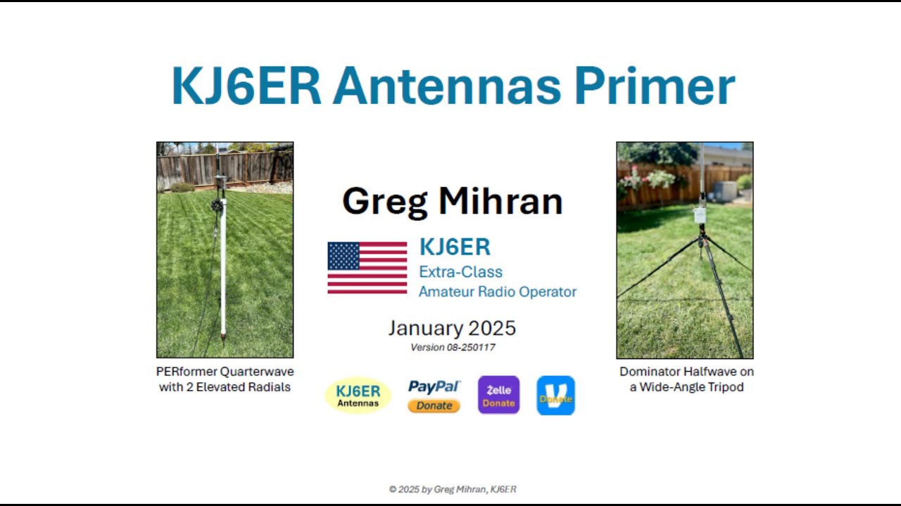 POTA and portable HF antennas - Antenna Primer - KJ6ER