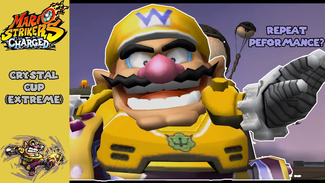 Mario Strikers Charged (Extreme) - Repeat Performance? Wario and the Crystal Cup