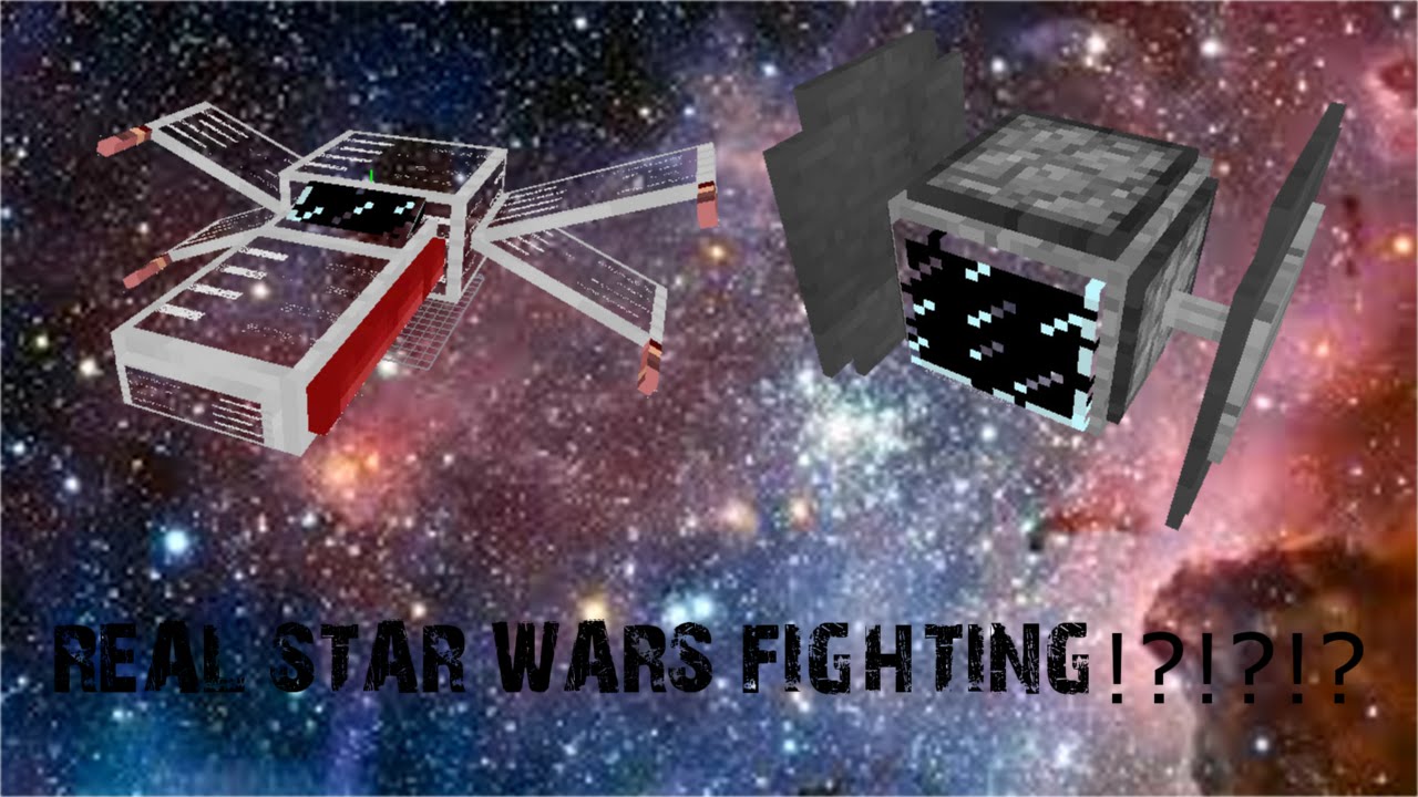 Minecraft: Craft Wars map update #1 | STAR WARS SPACEFIGHTS IN VANILLA MINECRAFT!