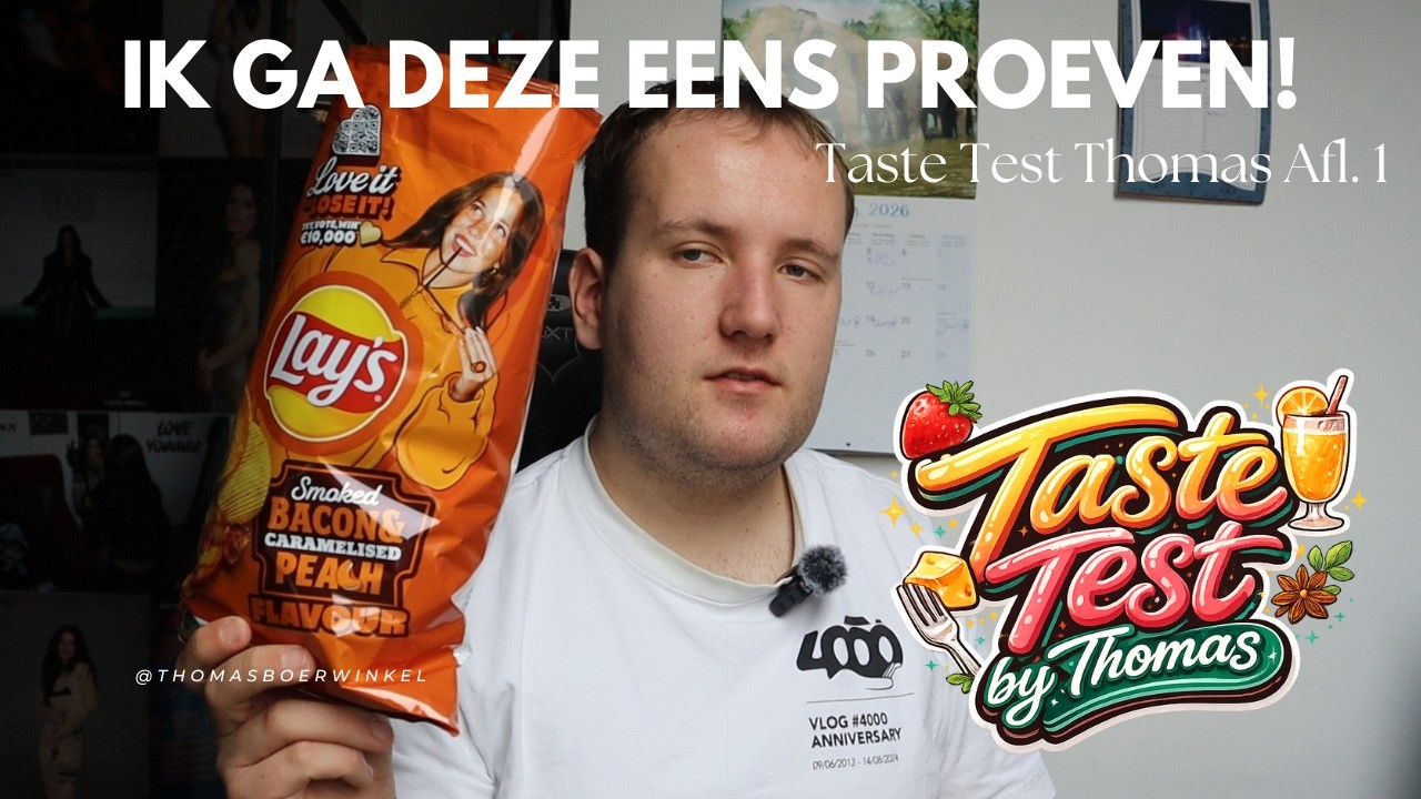 DIT SMAAKT HEEL BIJZONDER! | Taste Test Thomas Afl. 1