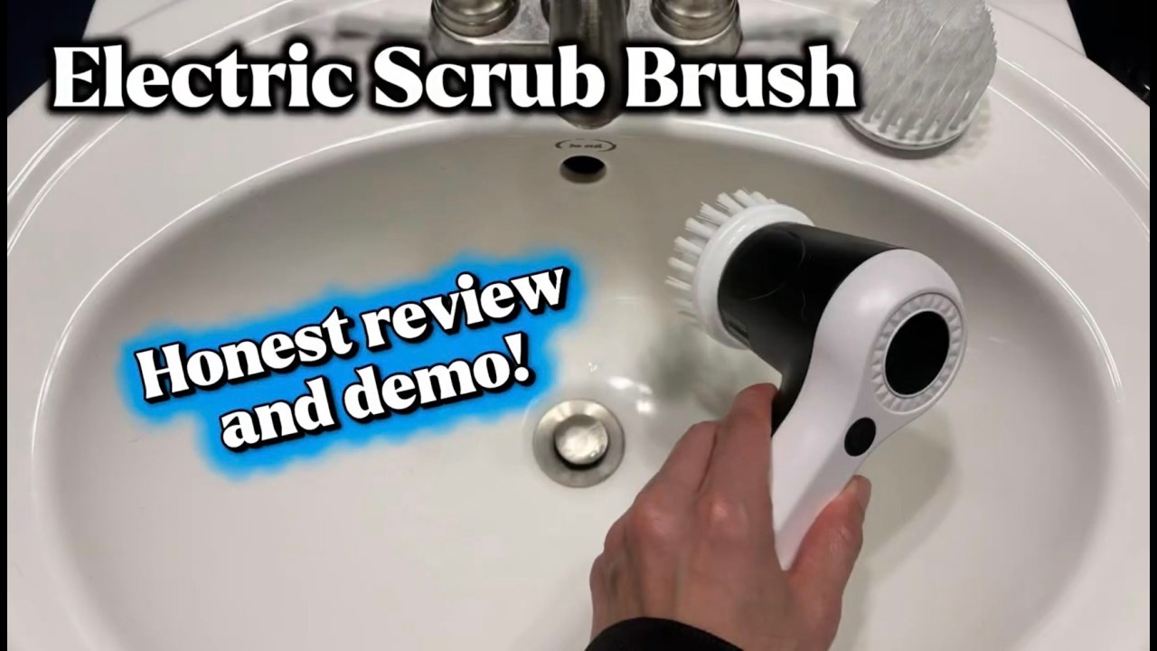 Electric Scrub Brush Review! For more than just the shower!