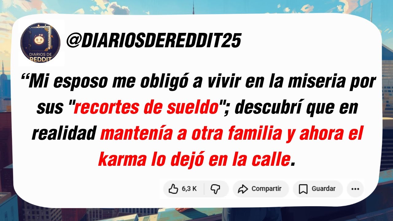 Mi esposo me obligó a vivir en la miseria por sus 