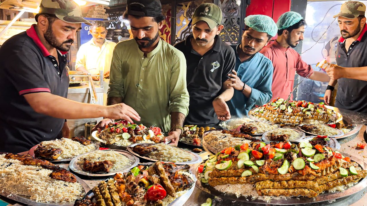 Street Food BBQ Platter Like No Other! Karachi’s Top-Selling Meat Feast!