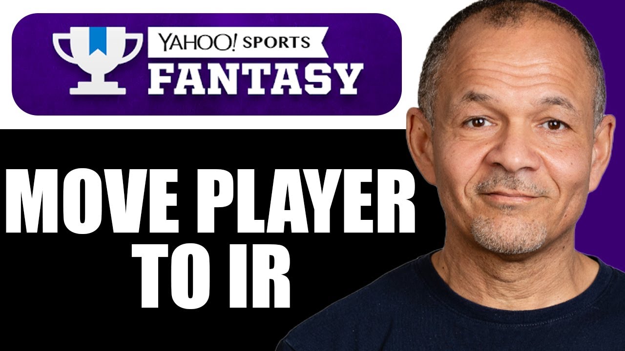 How to MOVE a Player to IR on Yahoo Fantasy Football App (Quick Guide)