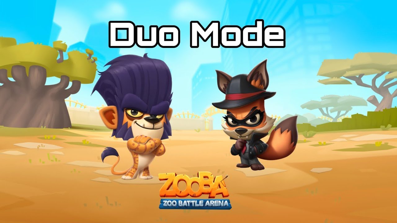 ZOOBA / EASY MODE DUO / DUKE & NIX / DUO CLAN LEADER / ZOOBA ZOO BATTLE ARENA /SHORTS