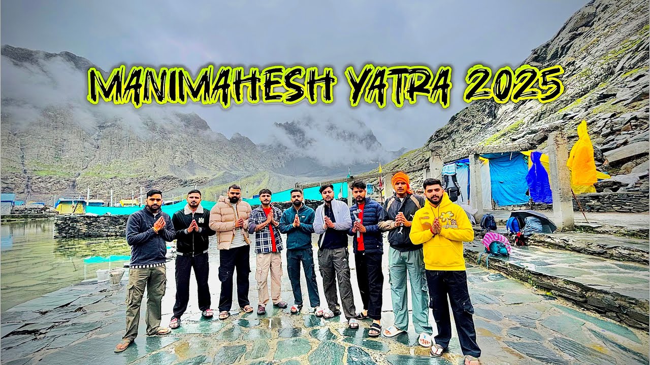 Manimahesh Yatra 2025 || Manimahesh Kailash Darshan 2025 || Bharmour Chamba || Himachali Hunter ||🕉️