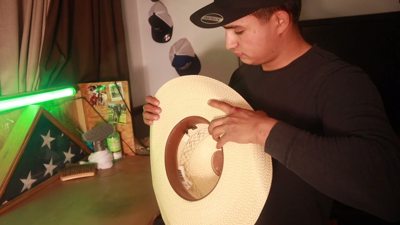 how to restore a straw hat!