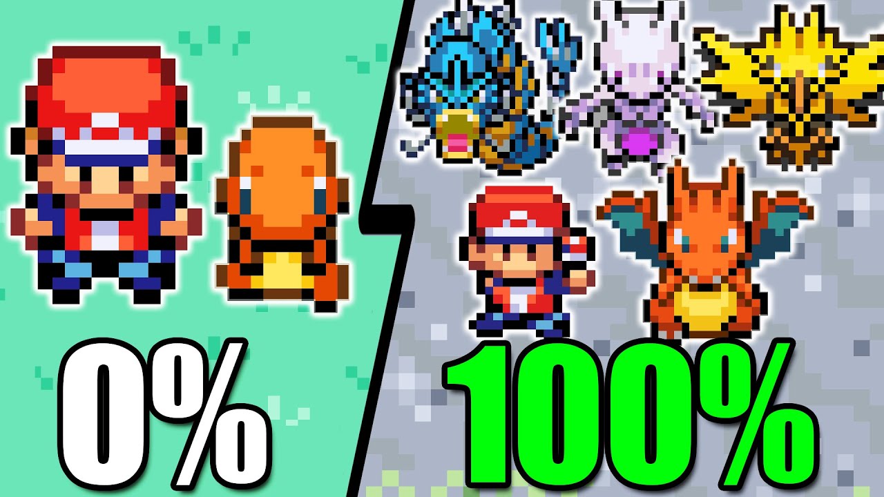 COMPLET&Eacute; el 100% de Pok&eacute;mon Rojo Fuego (Fue una locura)