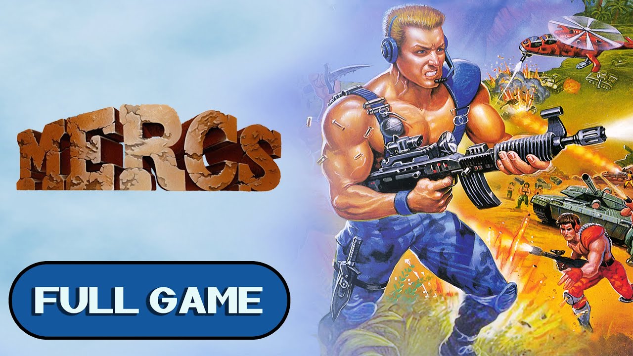Mercs GENESIS MEGA DRIVE FULL GAME Longplay Gameplay Walkthrough Playthrough VGL
