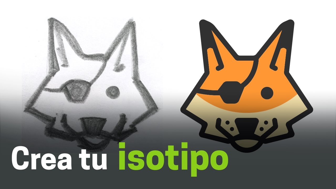 Aprende con Platzi | Tutorial de Adobe Illustrator: Cómo crear el isotipo de un zorro