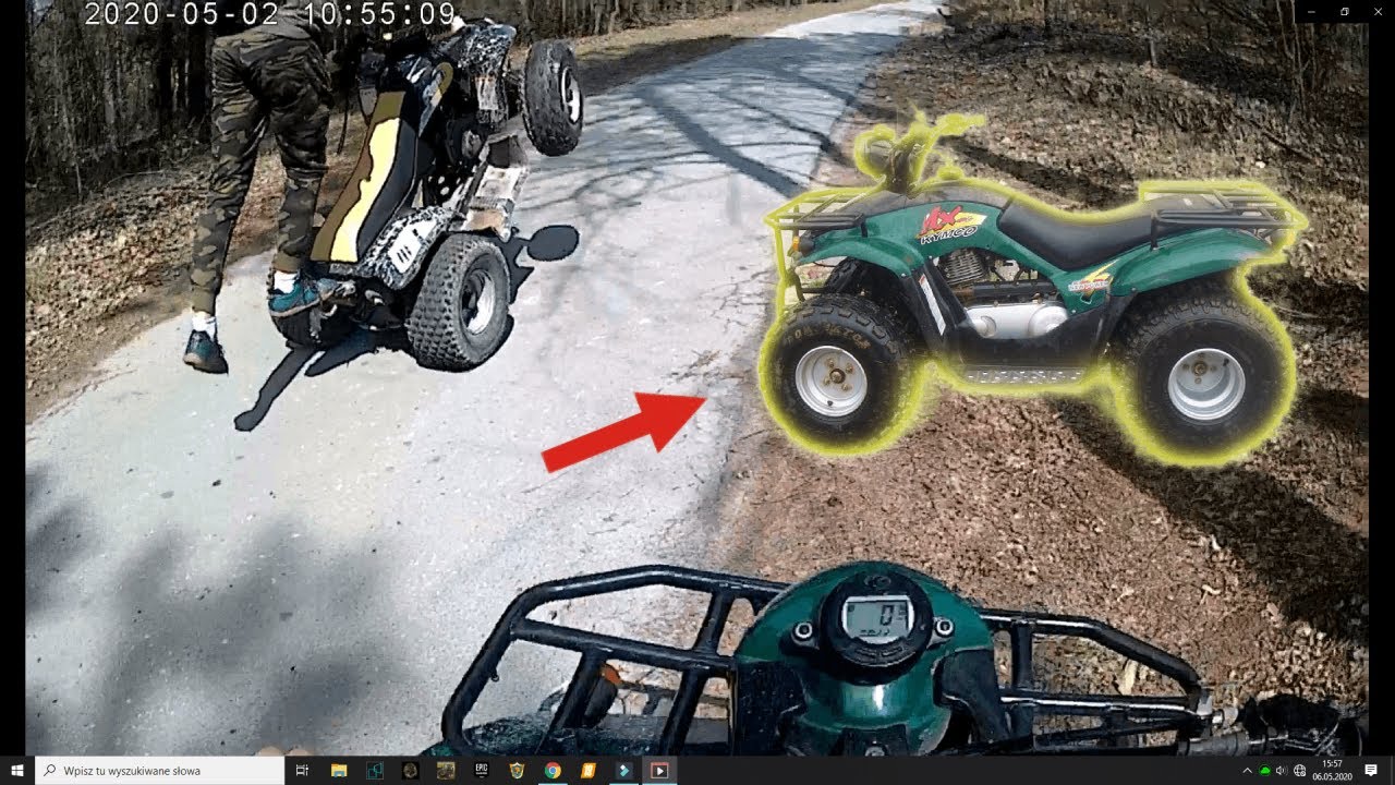 Jazda oczami ATV|Kymco MX 150