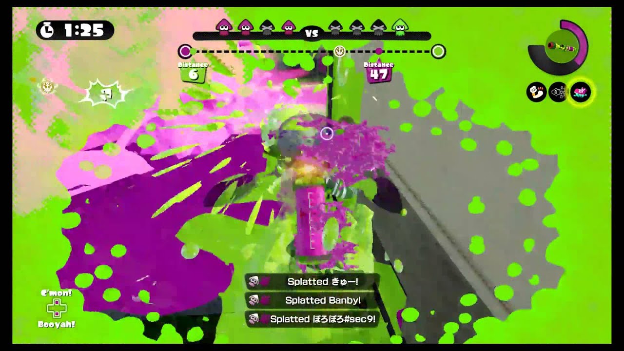 11 Squid Splat Streak - Splatoon