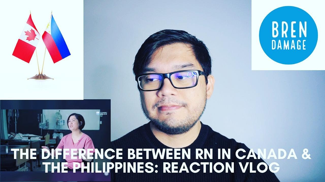 DIFFERENCE BETWEEN RN IN CANADA & THE PHILIPPINES: REACTION VLOG