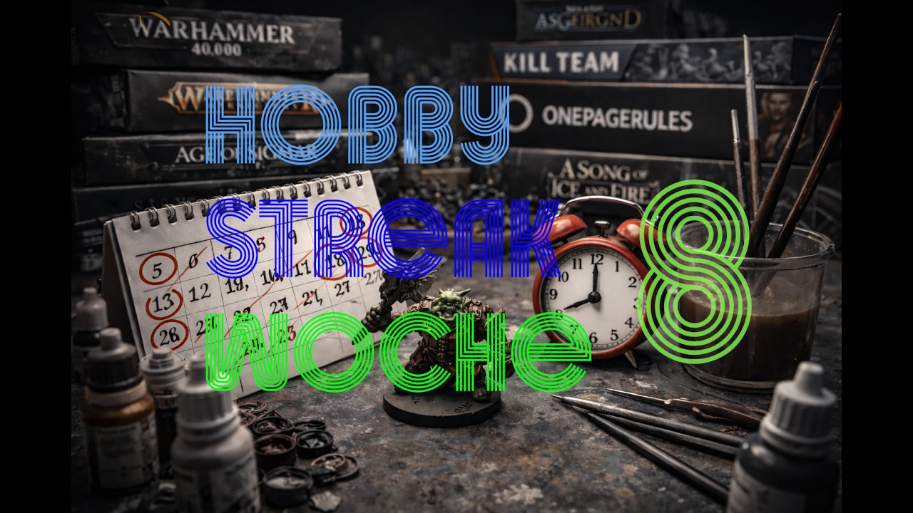 Hobby Streak Woche 8 #onepagerules #warhammer40k  #tabletopgaming
