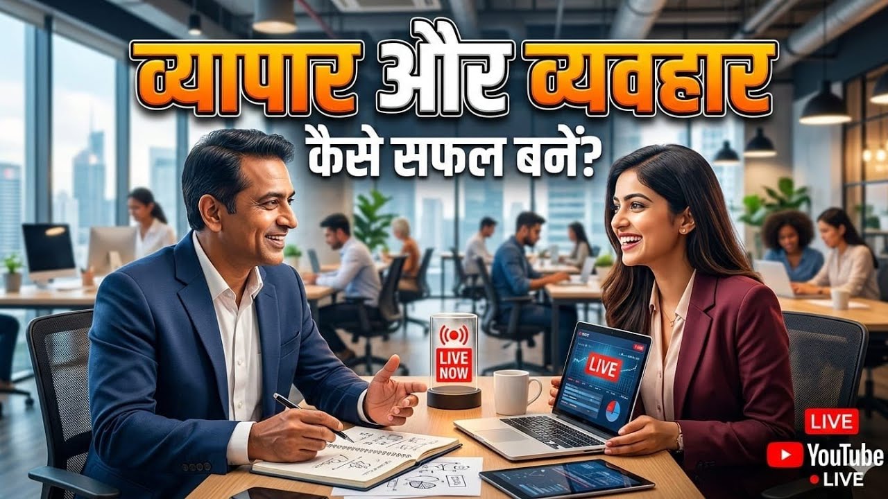 सफल होने का राज़ – व्यापार और व्यवहार | Business Mindset & Good Behavior #trending #live motivation