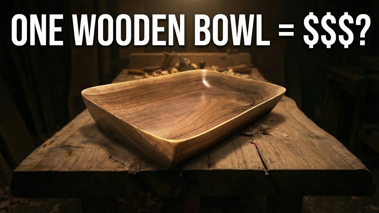 How Much is a Handcrafted Wood Bowl Worth? | Full Woodworking Guide