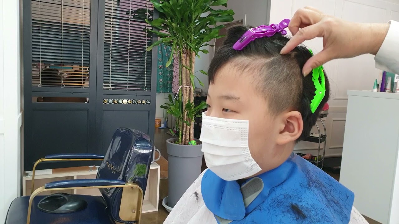 투블럭 상고머리어린이