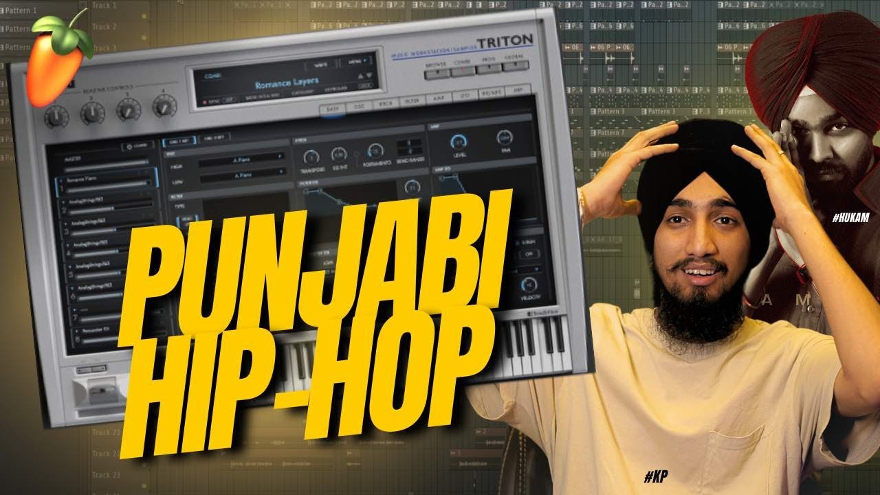 I Made a Punjabi HIP-HOP Song in FL Studio 21 | How to make a punjabi Hip Hop song in FL STUDIO