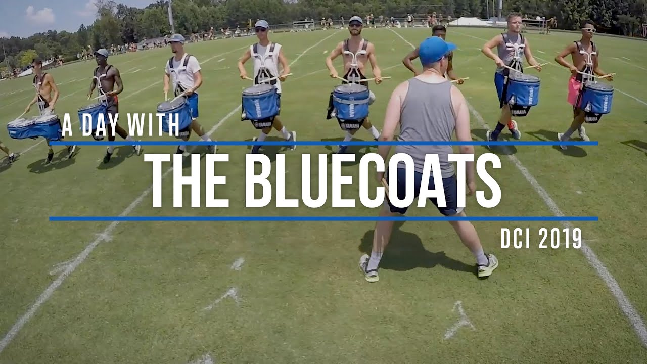 A DAY WITH THE BLUECOATS | DCI 2019