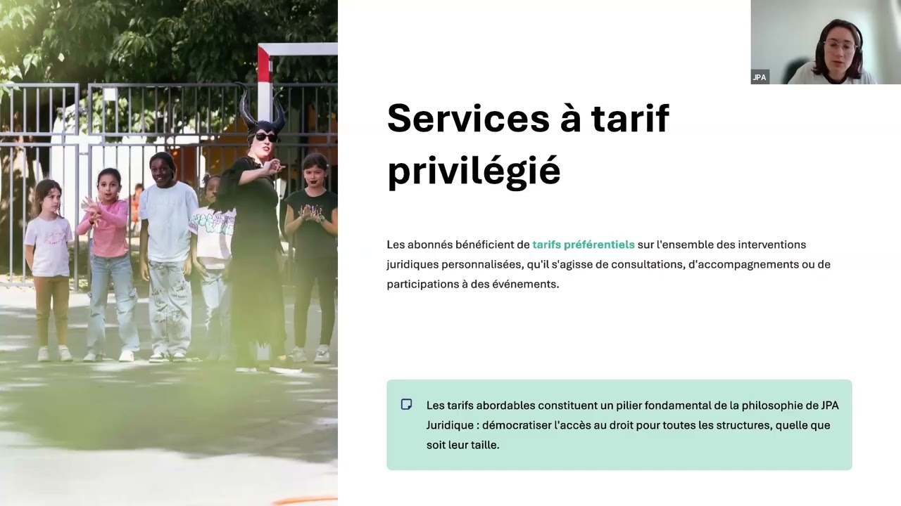 Webinaire - Le direct de JPA Juridique