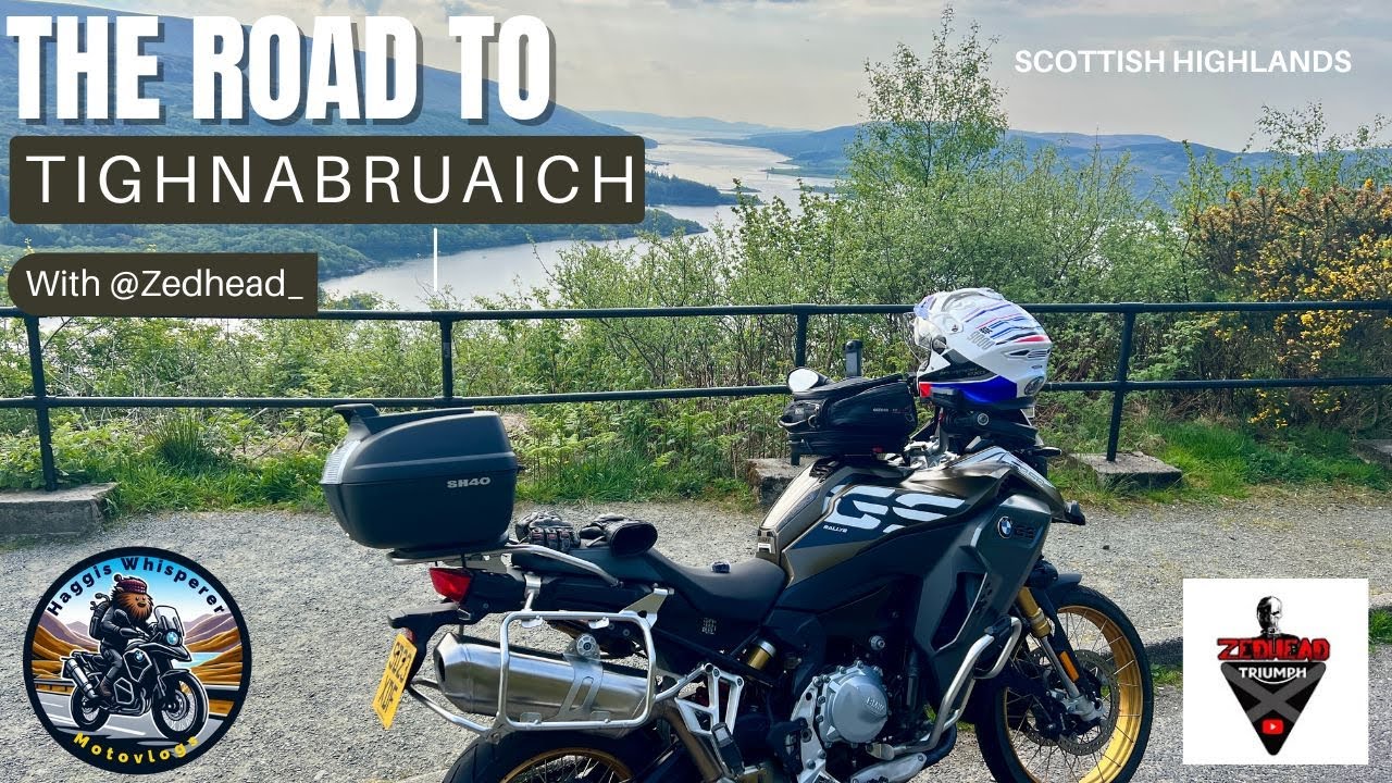 The road to Tighnabruaich #bmwmotorrad #dji #insta360 #Tighnabruaich