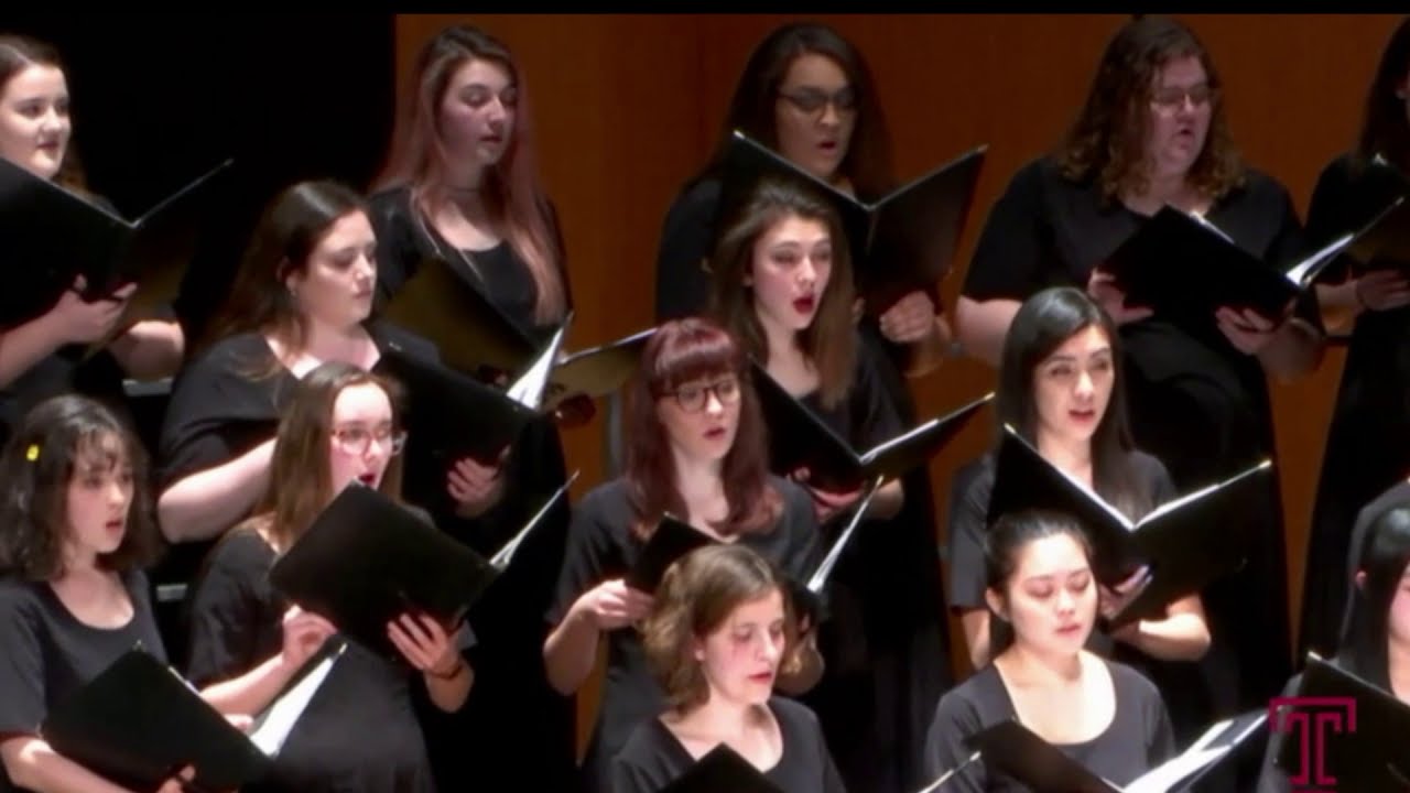 No Time by Susan Brumfield, Temple U Women's Choir,  Christine C. Bass Director