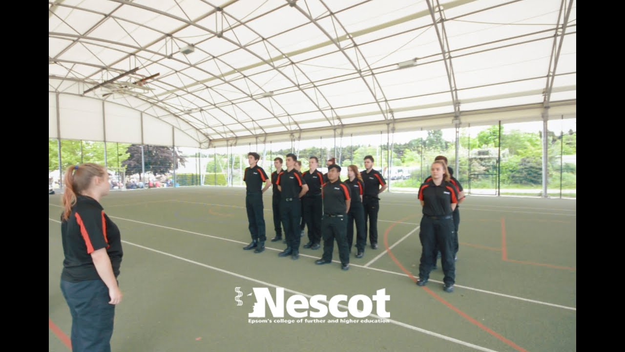 Studying at Nescot: Georgina, Level 3 Uniformed Public Services