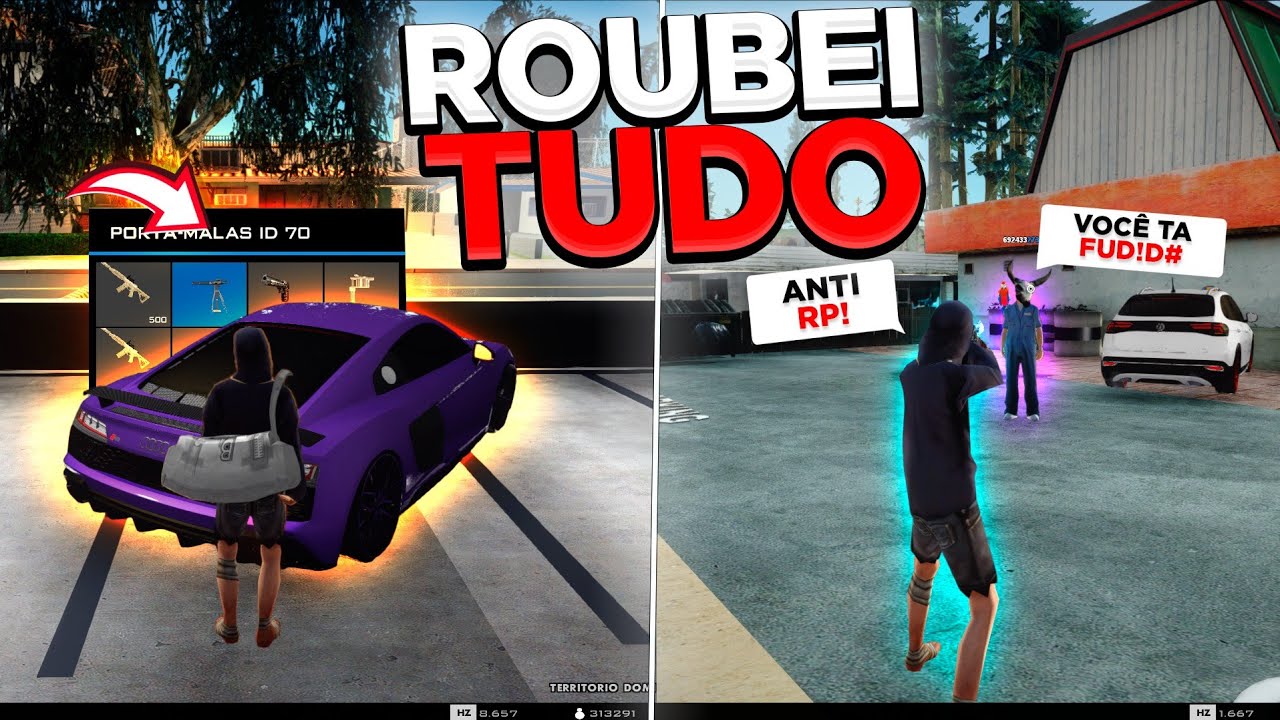 ROUBANDO VENDEDORES DE ARMAS NO Horizonte rp 😂 - GTA SAMP ANDROID/PC