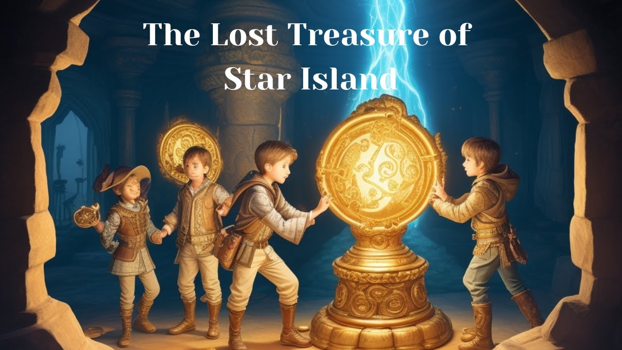 Star Island’s Hidden Treasure – Fun Adventure Story for Children
