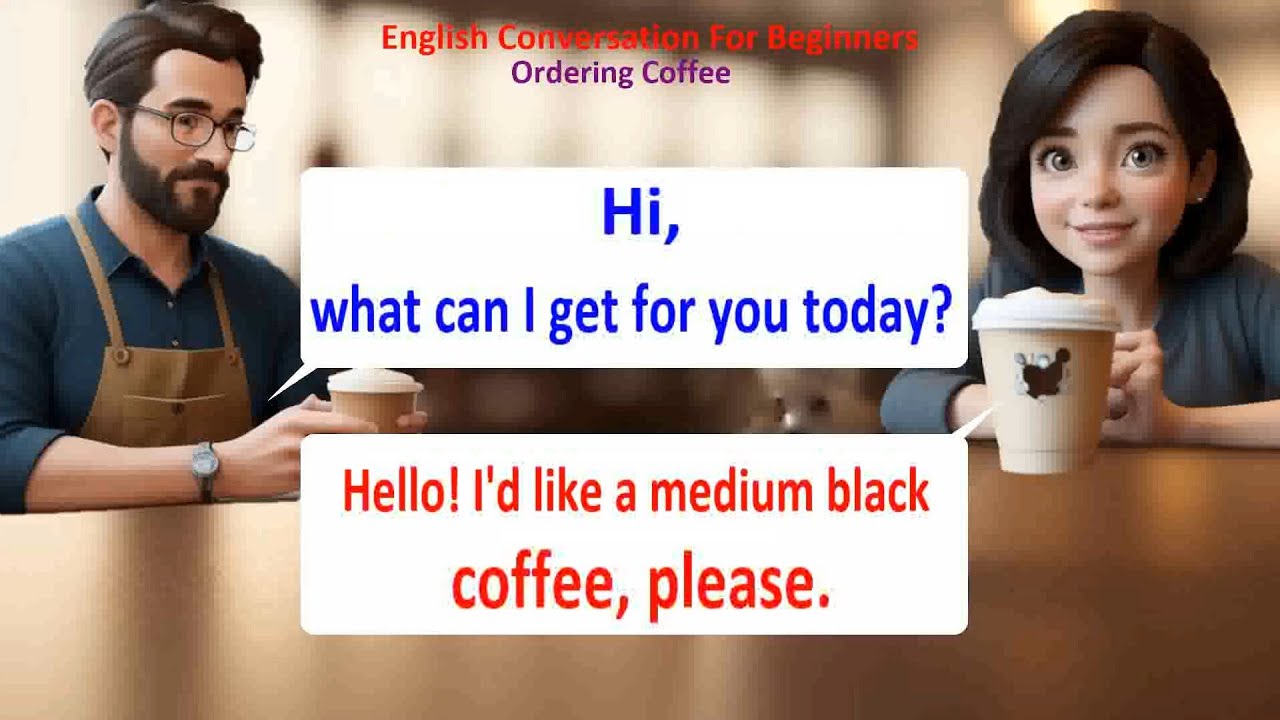 English Conversation Practice: Ordering Coffee | Everyday English Excellence!
