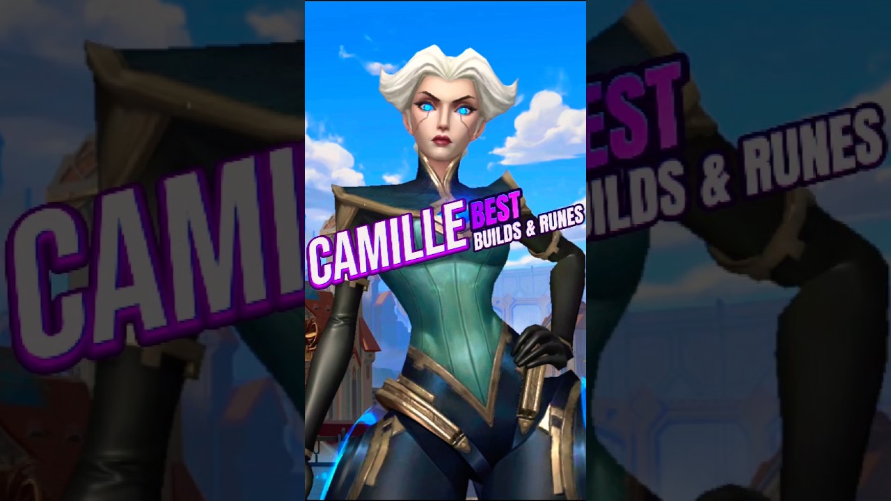 CAMILLE Top Builds & Runes , Wild Rift Chinese Server #shorts #leagueoflegends #camille #wildrift