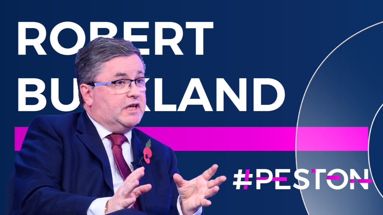 Lord Chancellor and Justice Sec. Robert Buckland MP Full Interview with Peston 28.10.20