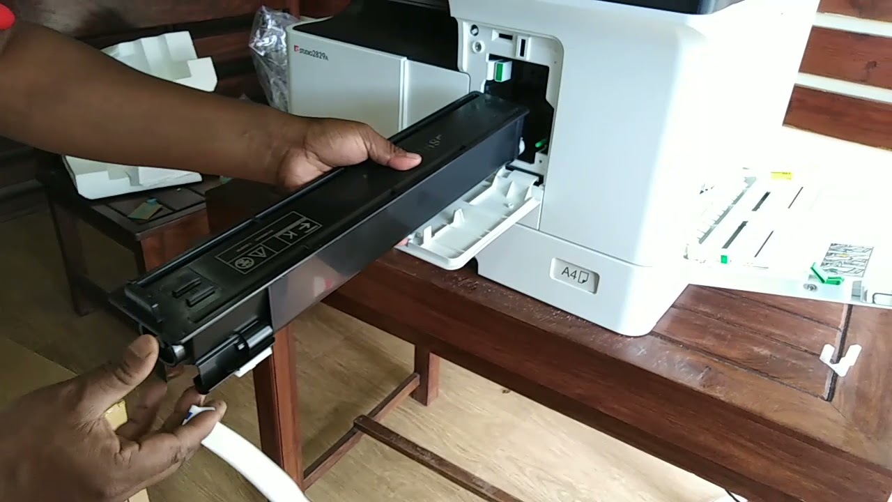 How to set up toshiba Photocopy es 2829A/2523A/2523AD/2823AM/2329A.