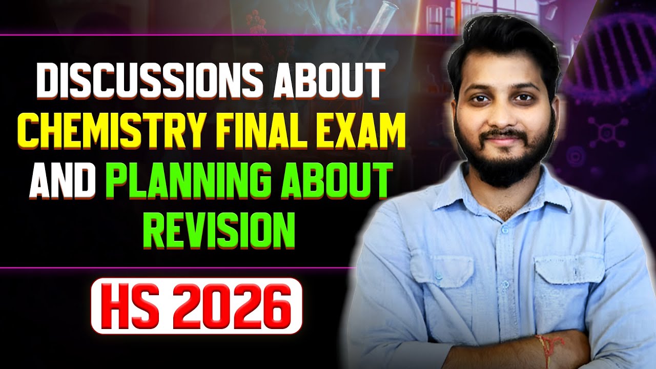 HS 2nd Year Chemistry | HS 2026 | Important Tips and Guidance | DB Sir | Let's Approach