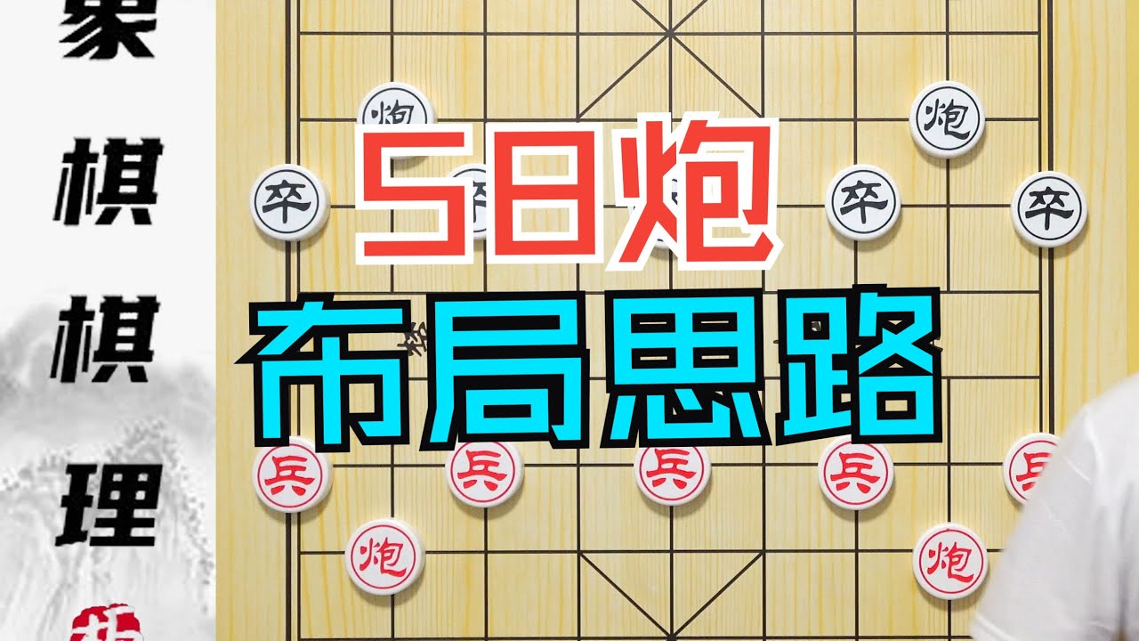 58炮的布局思路 以及简单的棋理 零基础学象棋