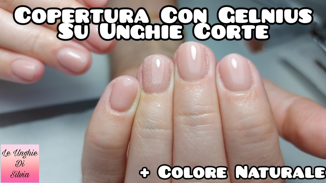 Copertura Con Gelnius Passione Unghie Su Unghie Corte + Colore Naturale Born Pretty