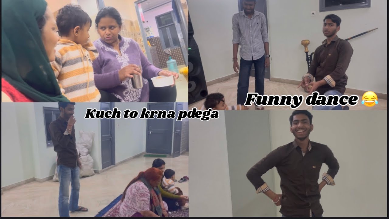 Funny Dance With Buaa 😂 , Halwa Khane Ki Khushi 😋😂😂 #yashdedhavlogs #viral