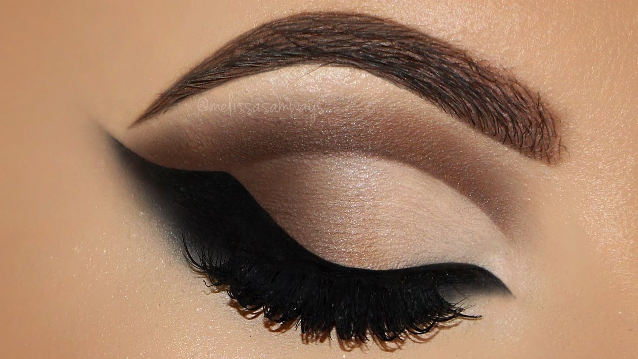 Semi Cut Crease + Delineado ASA DE ANJO | Melissa Samways BR ♡
