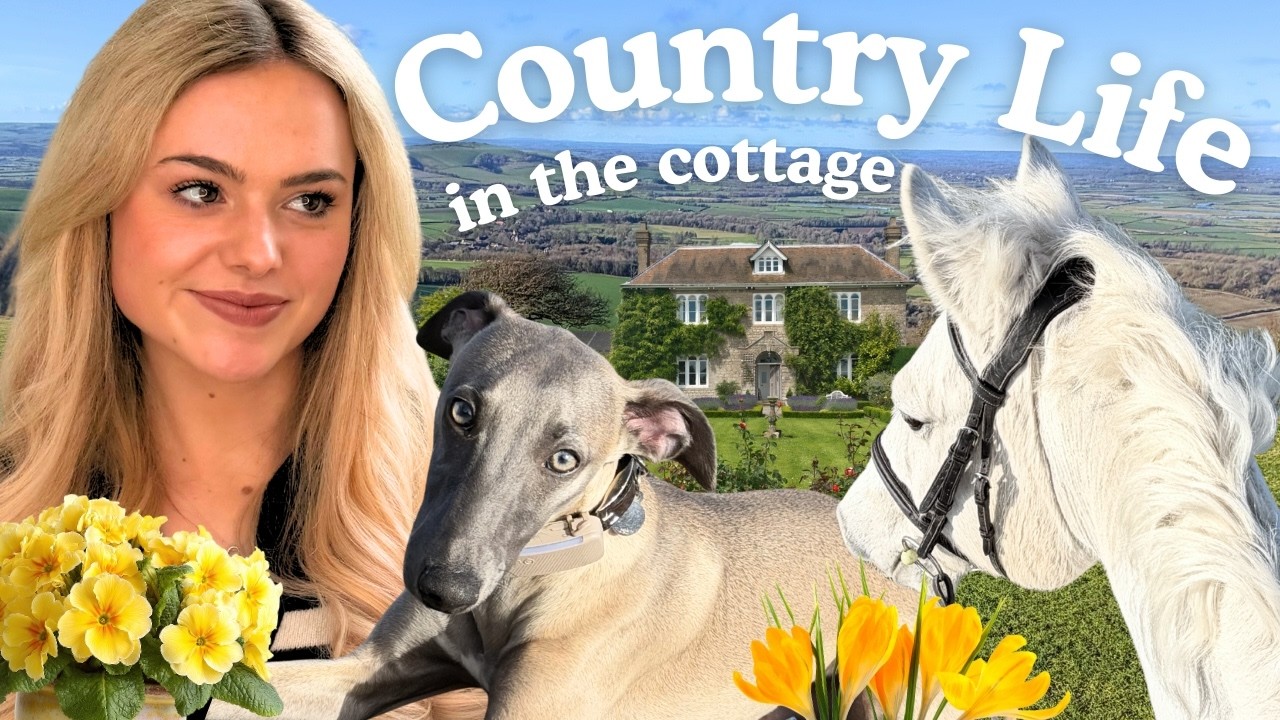 Countryside day in the Life! Spring cleaning, garden transformation + Horse Riding!