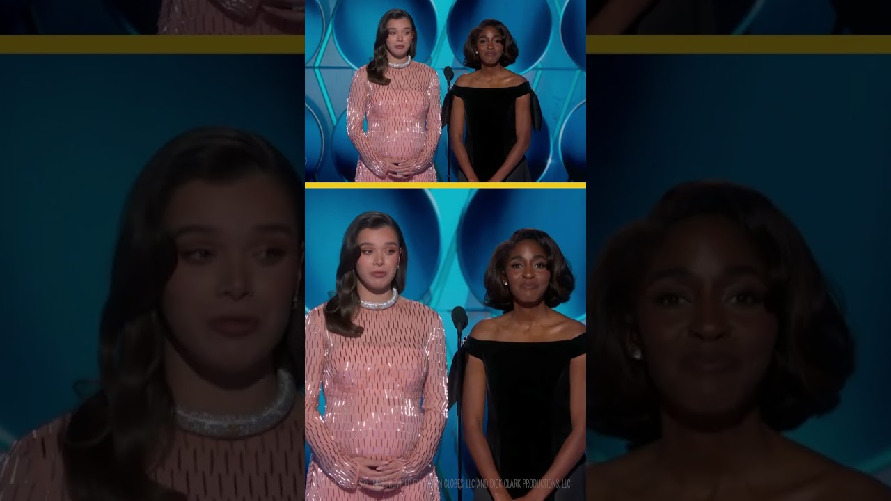 Ayo Edebiri & Hailee Steinfeld Present at the 2026 Golden Globes