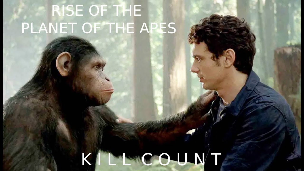 Todas las Muertes - Rise of the Planet of the Apes (2011) Kill Count