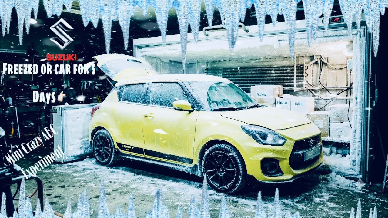 Freezing our Suzuki Swift Sport for 5 days. This is the full video of full 5 days. 