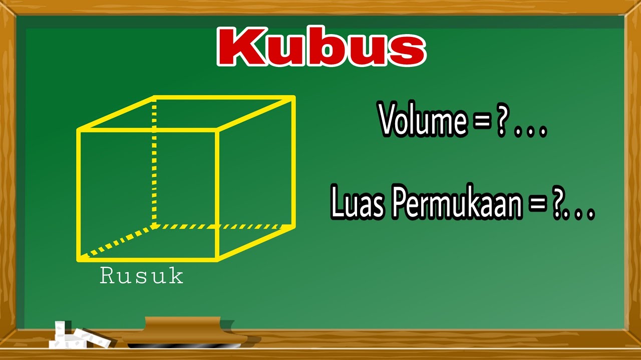 Cara Menghitung Volume Kubus dan Luas Permukan Kubus. Penjelasan Konsep Lengkap