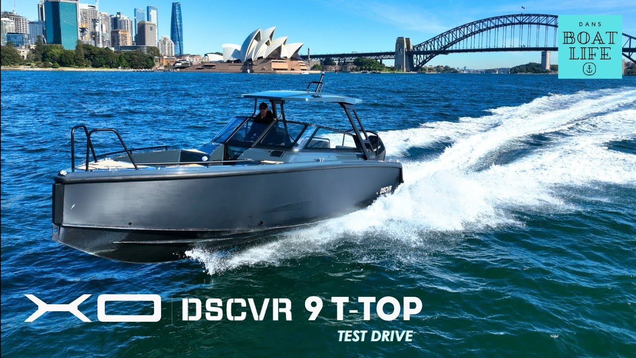 XO DSCVR 9 T-Top - TEST Drive with V10 400Hp