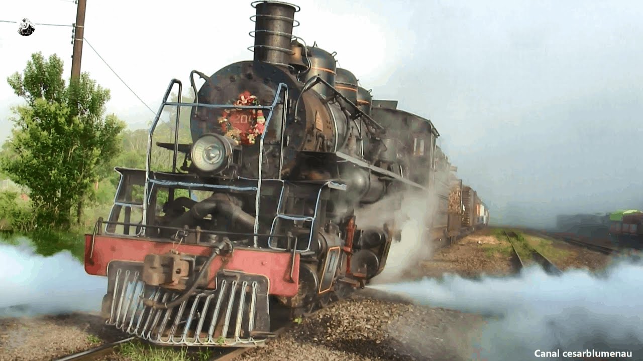 🇧🇷 Viagem pela Ferrovia do Trigo/Traveling by train / Passo Fundo/RS a (to) Muçum/RS - (Brasil)