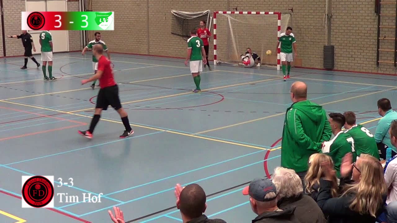 Futsal Dragten 1 - LTC 1 vrijdag 6 oktober 2017